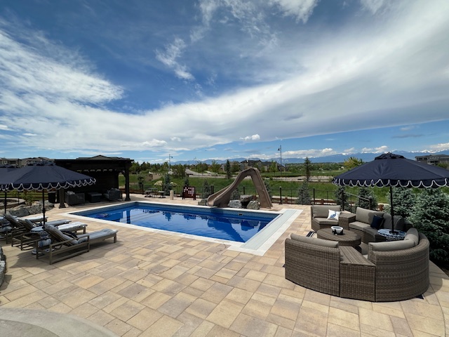 Pool cover installation for energy efficiency