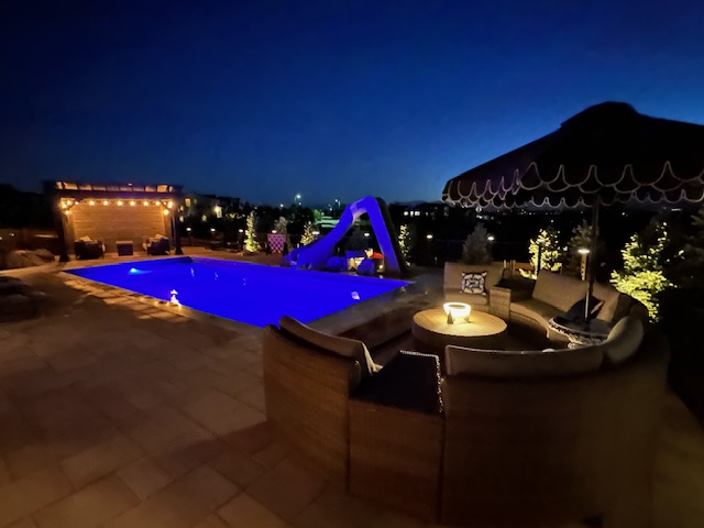 Professional automated pool cover installation by C4 Unlimited in Colorado